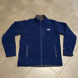 North Face Blue Apex Soft Shell Jacket